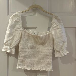 Reformation puff sleeve top